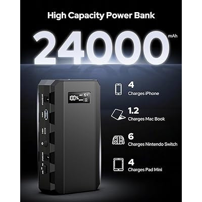 Portable Power Station High Capacity Power Bank